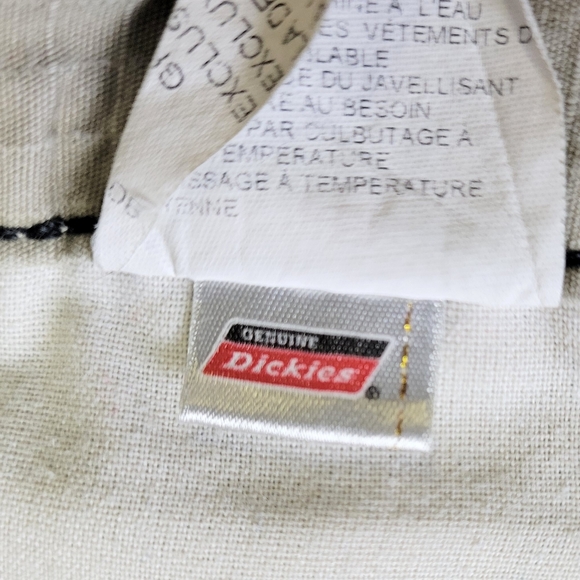 Dickies men beige shorts size 38 - Picture 4 of 10